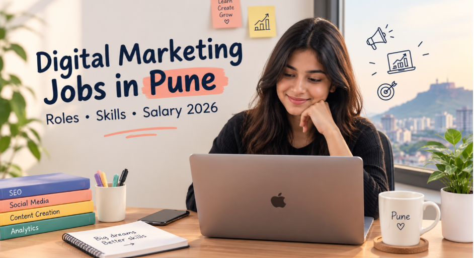 Blog Banner of Digital marketing Jobs In Pune